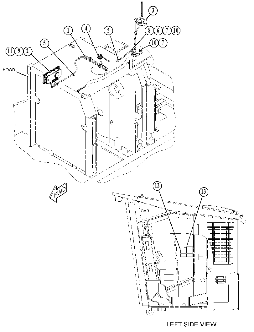 Установка связи 4358146 CAT