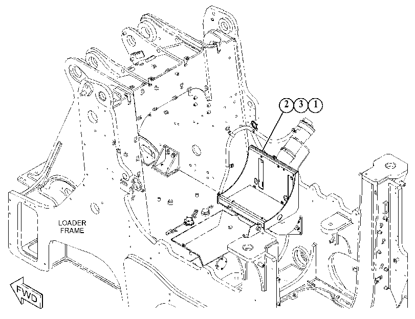 MOUNTING GP-DEF TANK 5719775 CAT