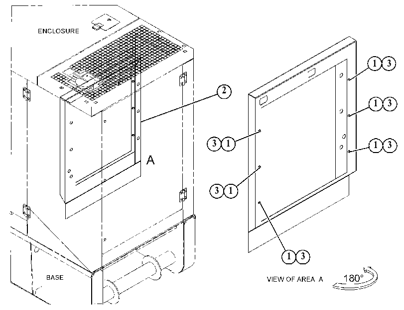 DUCT GP-ENCLOSURE 4841818 CAT