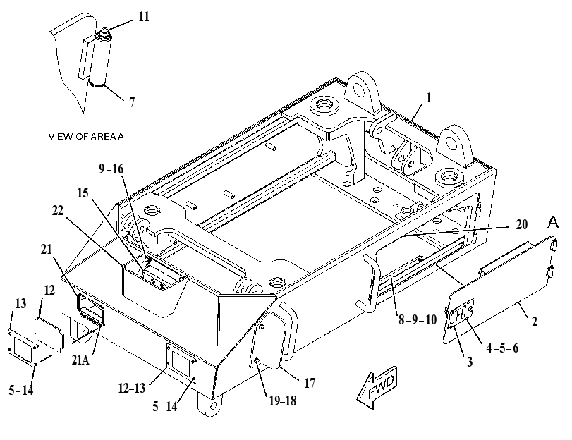 RISER GP-CAB 4498832 CAT