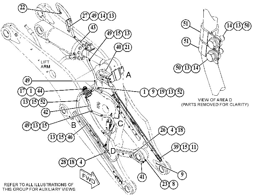 LINES GP-FRONT LUBRICATION 5482134 CAT