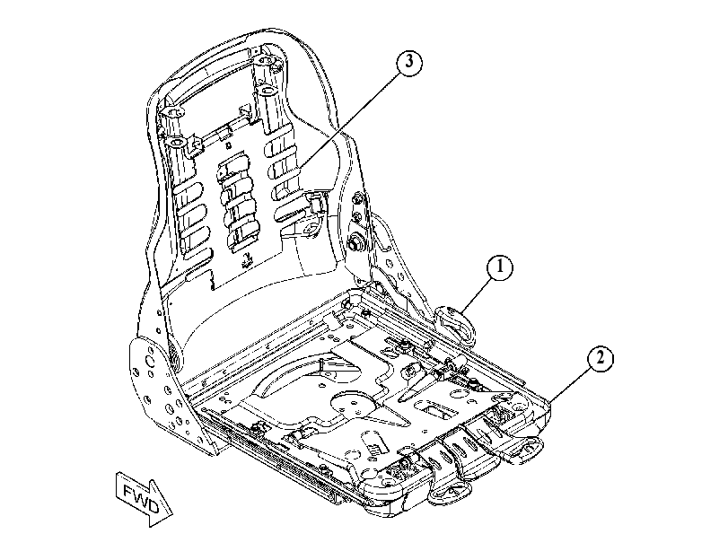 KIT-SEAT FRAME 5664718 CAT