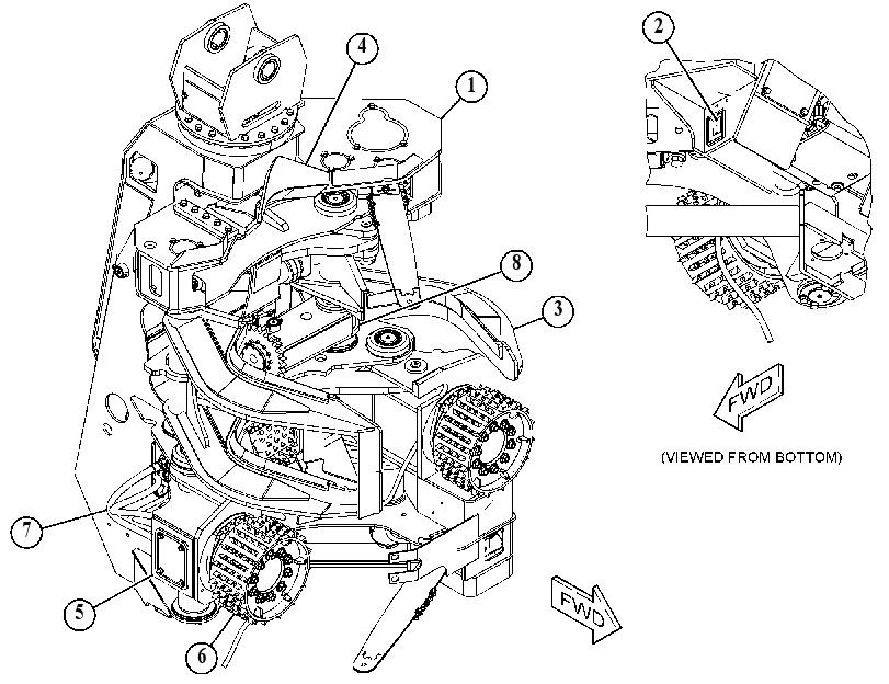HEAD AR-MULCHING 4586374 CAT