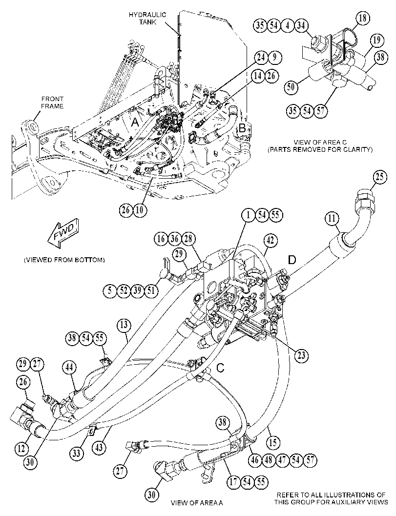 LINES GP-HYDRAULIC PUMP 5152551 CAT