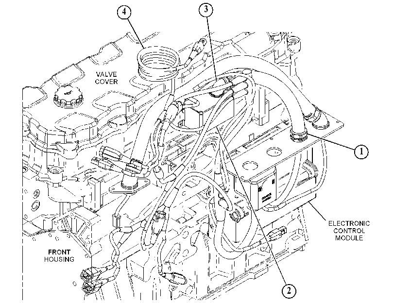HARNESS GP-ENGINE 3311811 CAT