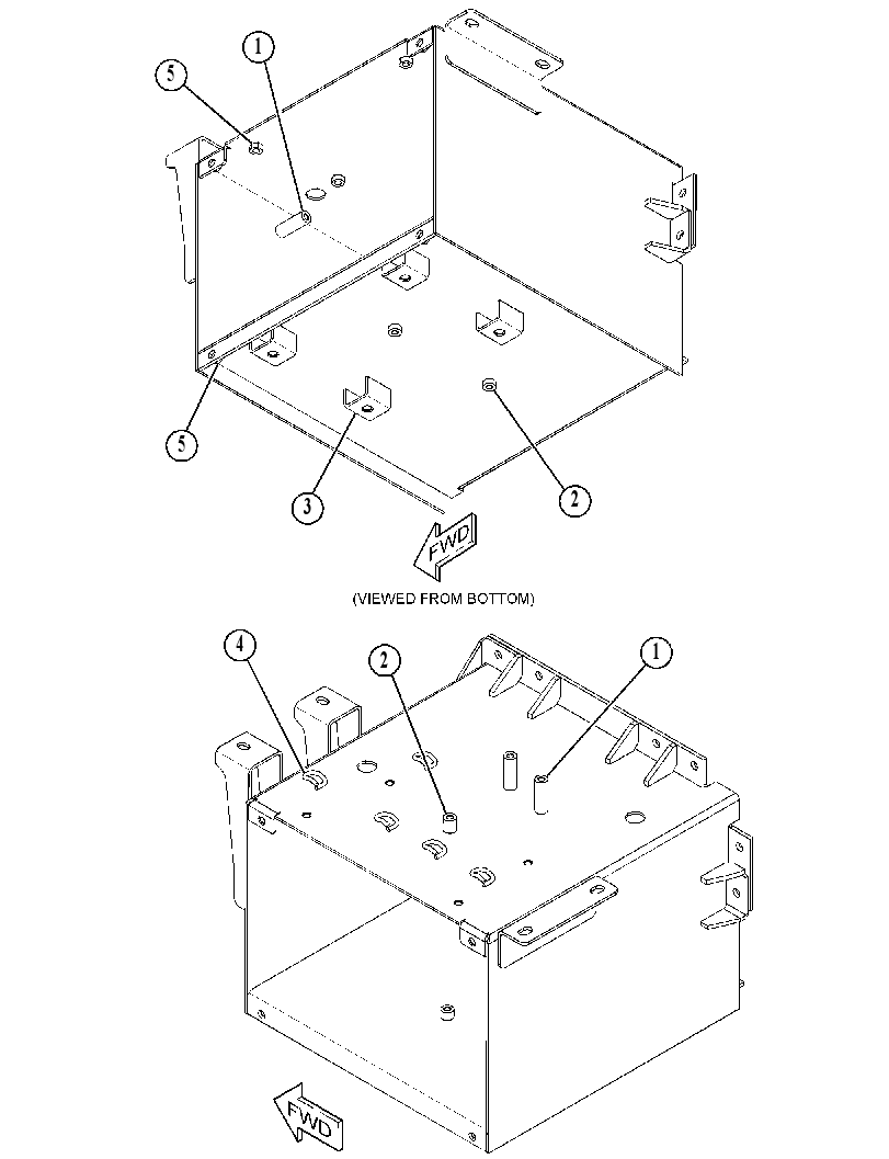 BOX AS-BATTERY 5622001 CAT