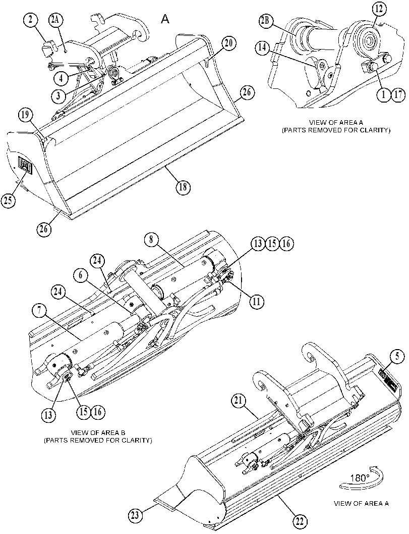 BUCKET GP-TILTABLE 4840201 CAT