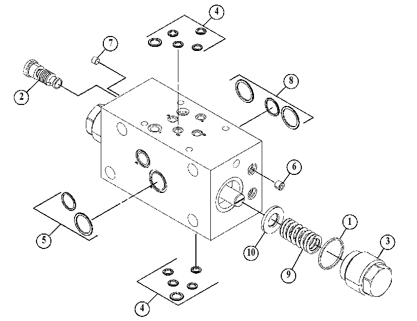 VALVE GP-REGENERATION 4408284 CAT