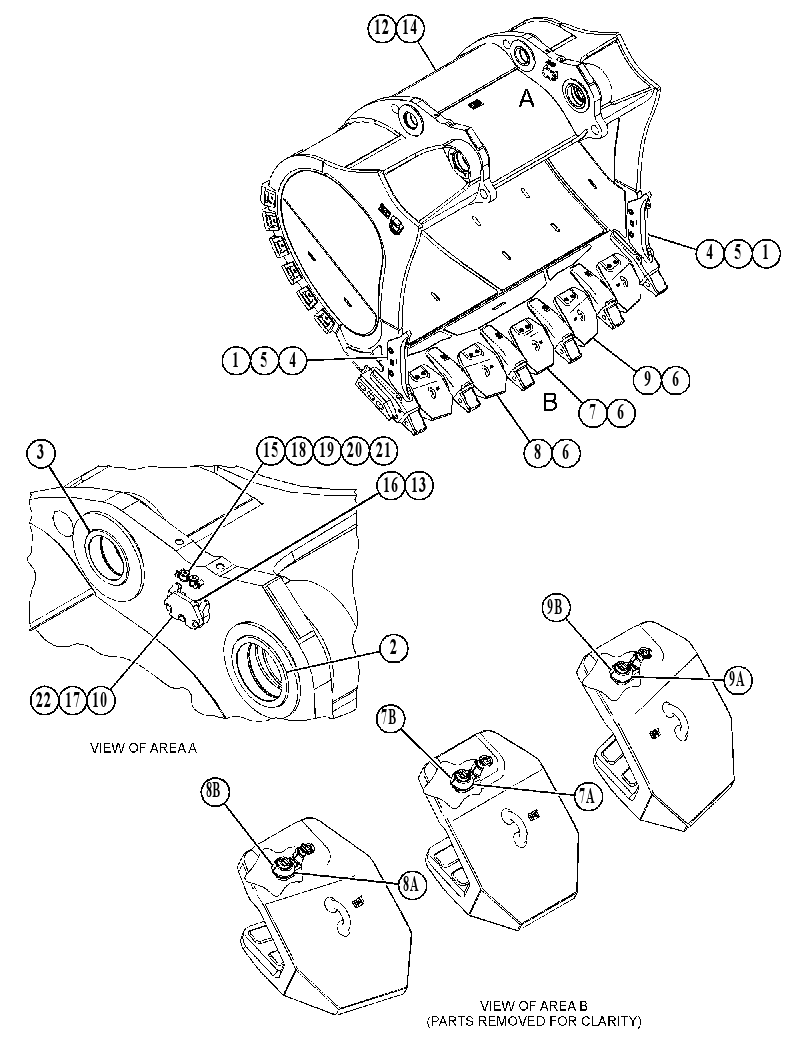 BUCKET GP 4900137 CAT