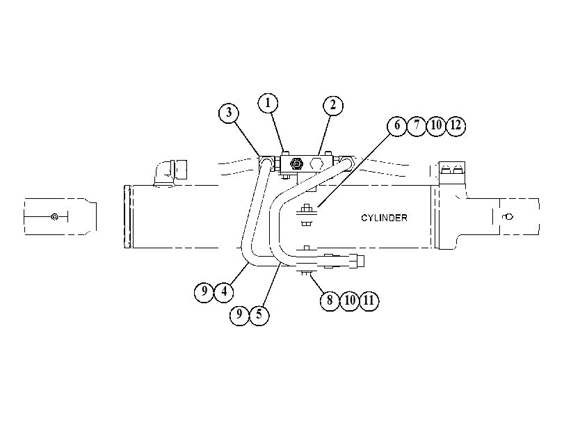 LINES GP-BOOM CHECK VALVE 5487539 CAT
