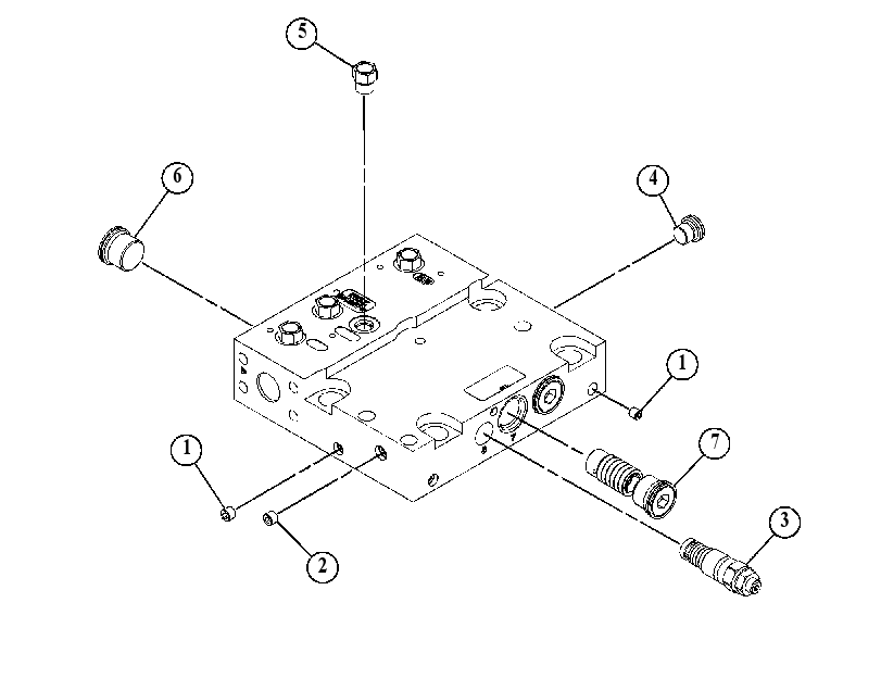 VALVE GP-MANIFOLD & RELIEF 5675038 CAT