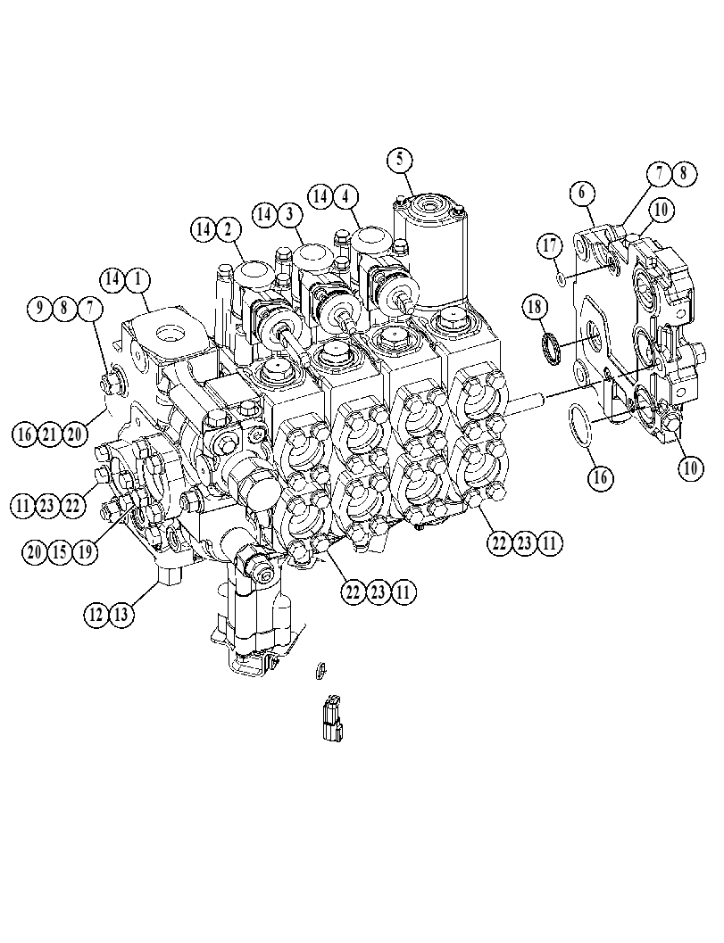 VALVE GP-HYDRAULIC 1242905 CAT