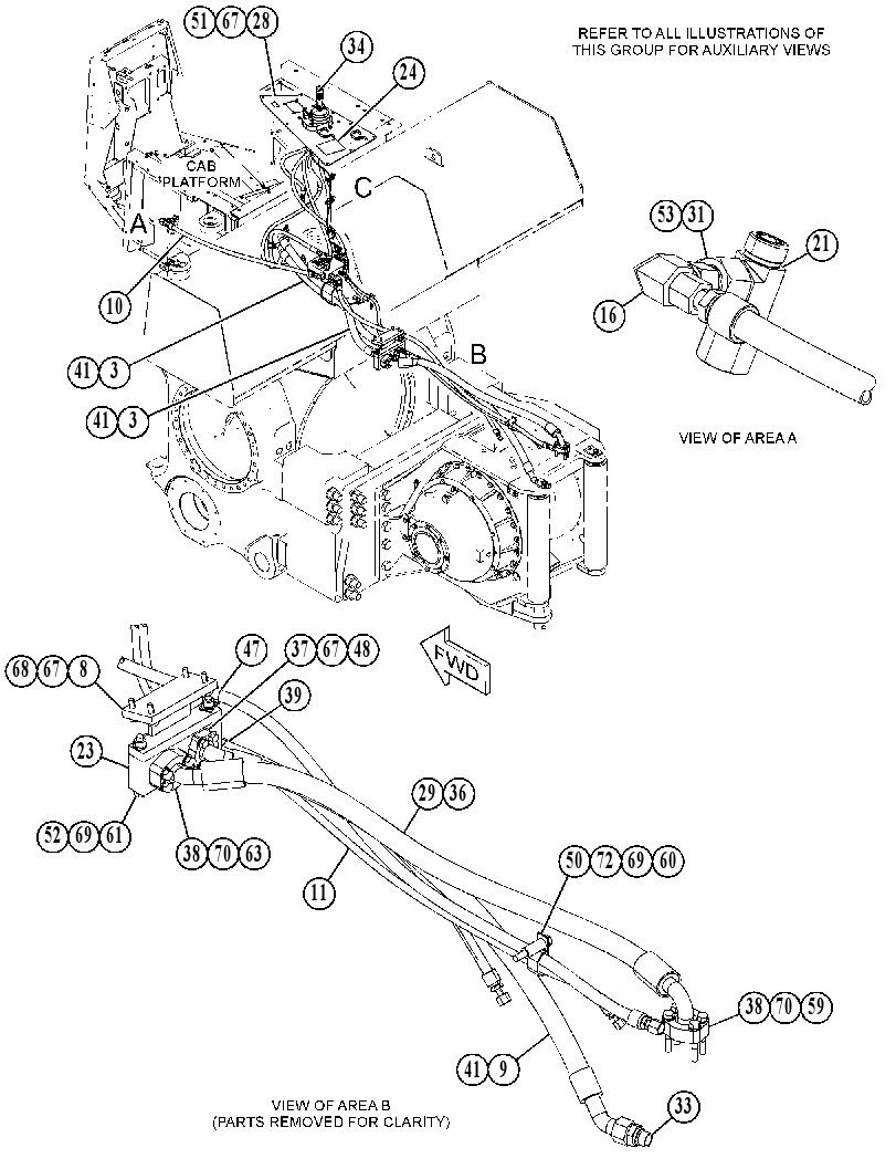 LINES GP-WINCH 1872754 CAT