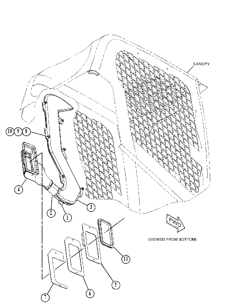 KIT-AIR CONDITIONER BREATHER 4210219 CAT