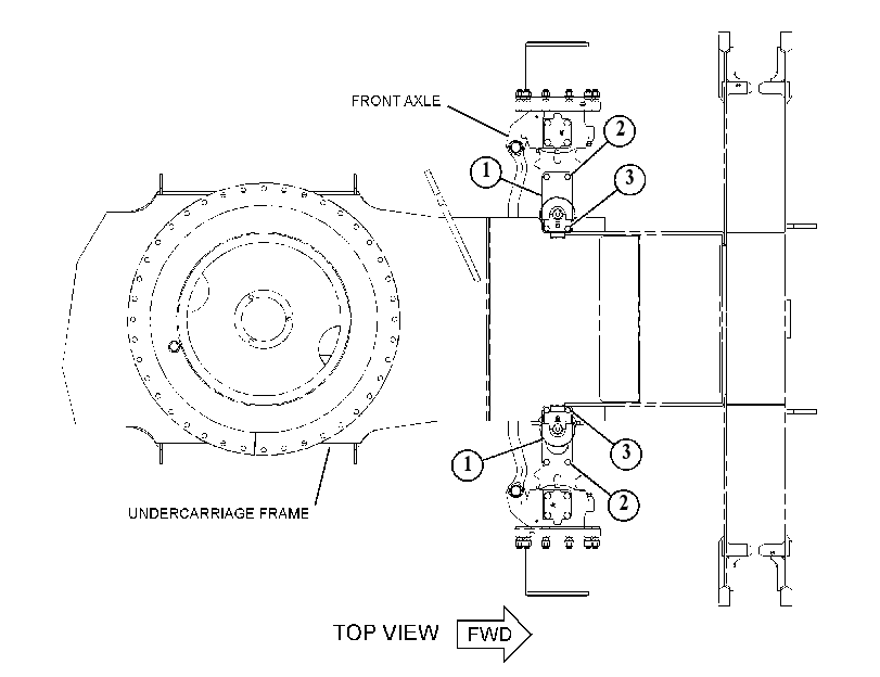 STOP GP-AXLE OSCILLATION 4178270 CAT