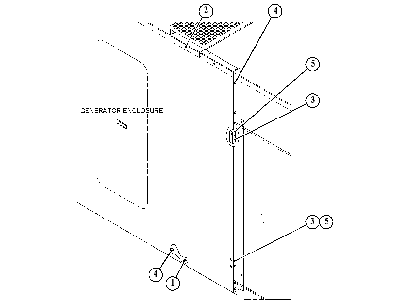 PANEL AS-ENCLOSURE 5455181 CAT