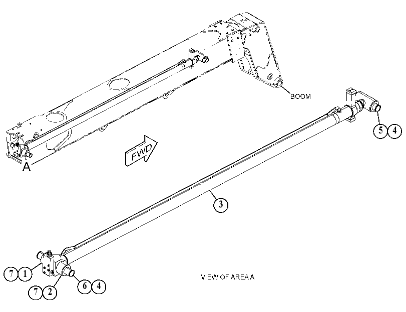 CYLINDER & MTG GP-TELESCOPING 5155865 CAT