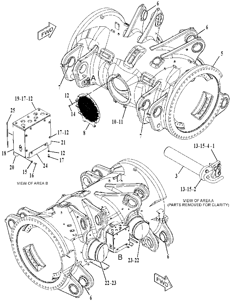 HOUSING GP-REAR AXLE 2845872 CAT