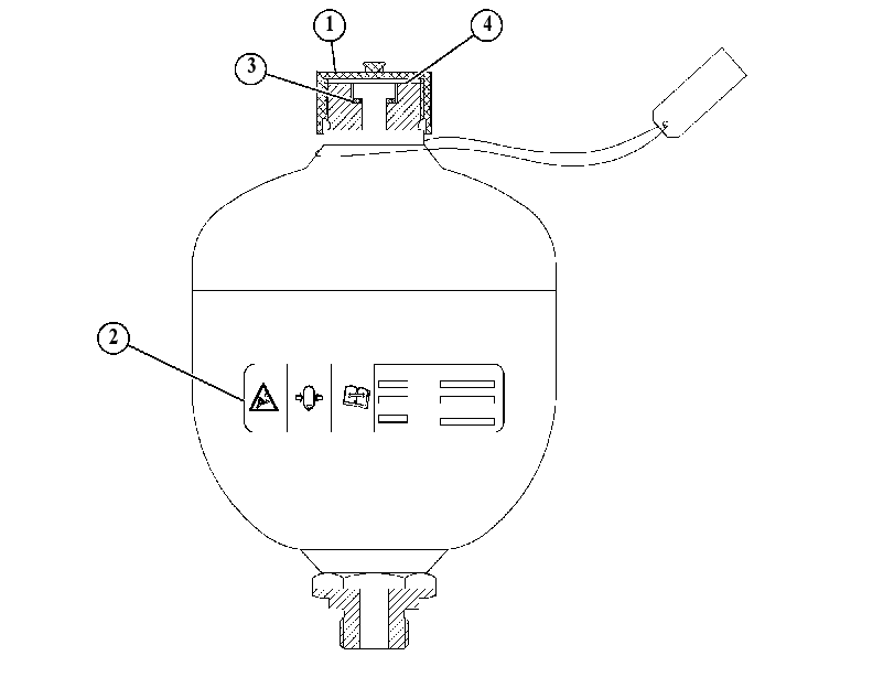 ACCUMULATOR GP-PILOT OIL 3318937 CAT