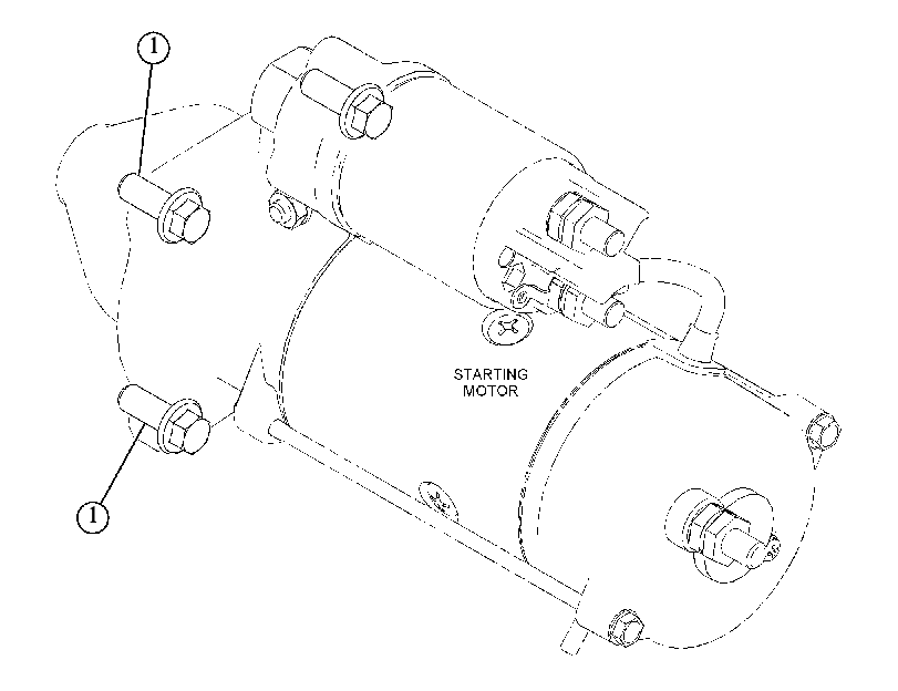 MOUNTING GP-STARTING MOTOR 2701911 CAT
