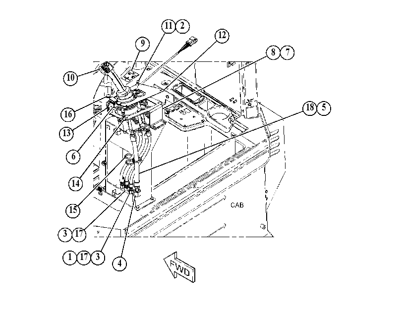 KIT-JOYSTICK CONTROL 5661780 CAT