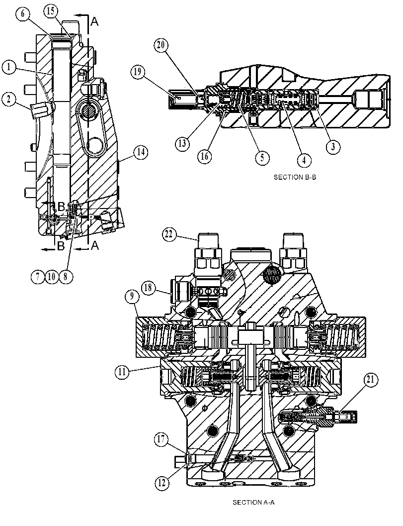 HEAD GP-MOTOR 5796489 CAT