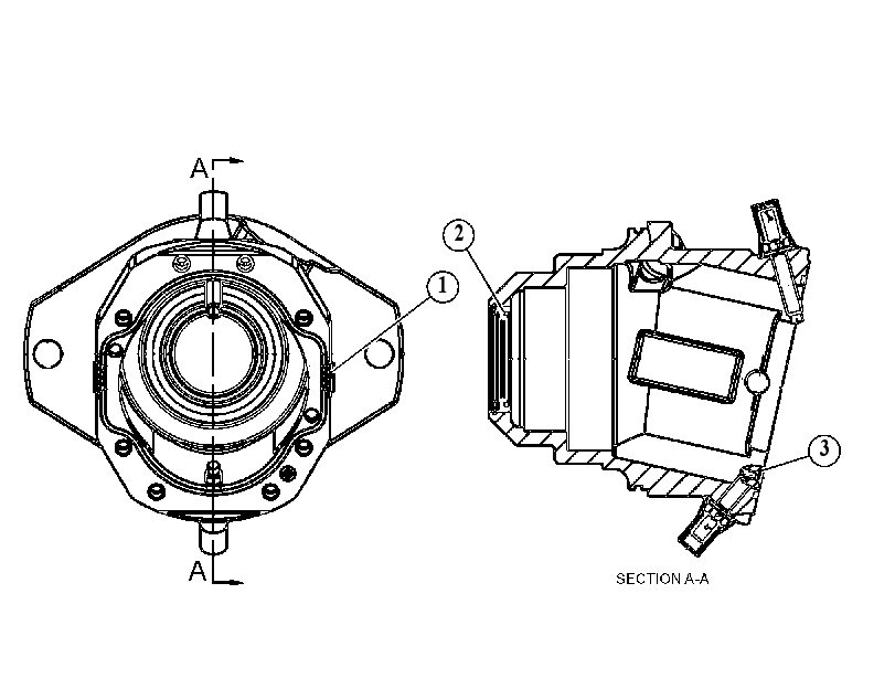 HOUSING GP-MOTOR 5796486 CAT