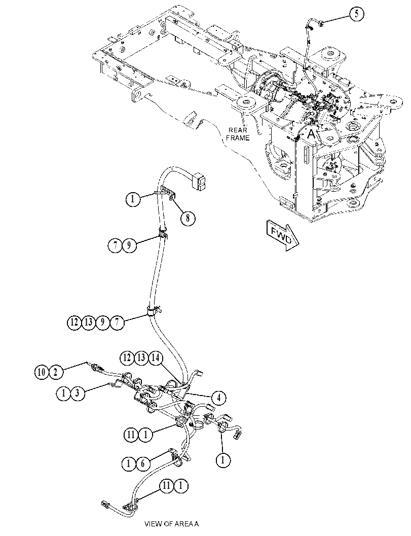 WIRING GP-TRANSMISSION CONTROL 4710562 CAT