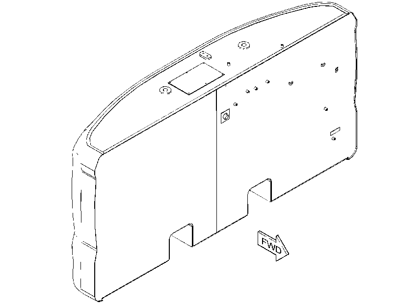COUNTERWEIGHT AS 5752674 CAT
