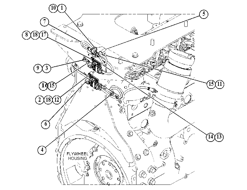 SENSOR & MTG GP-NITROGEN OXIDE 5186349 CAT