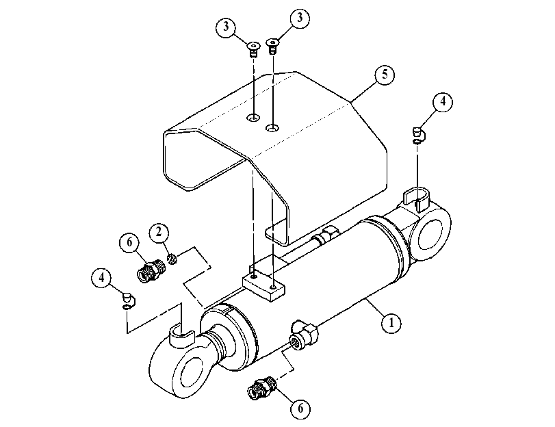 CYLINDER GP-BLADE 4154658 CAT