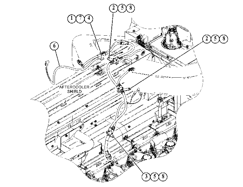 HARNESS GP-ENGINE 5197369 CAT