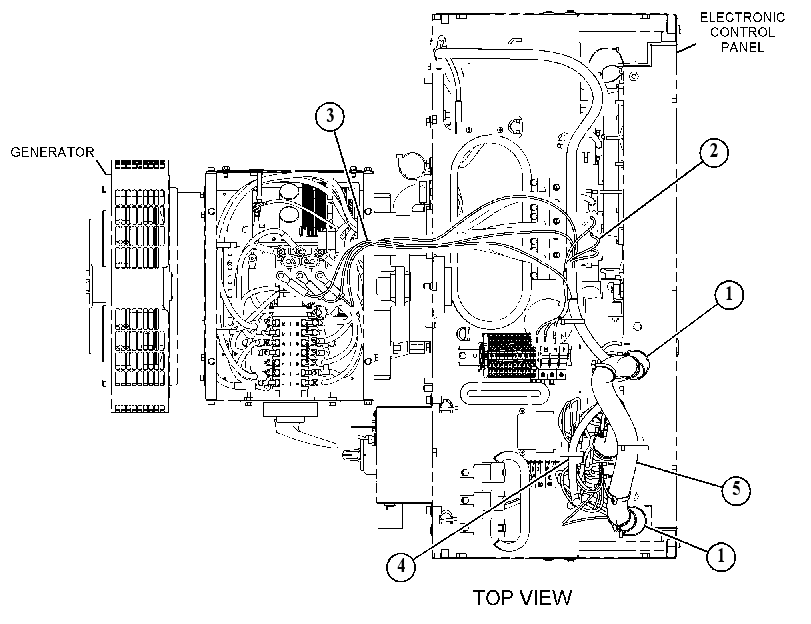 Проводка панели 5204467 CAT