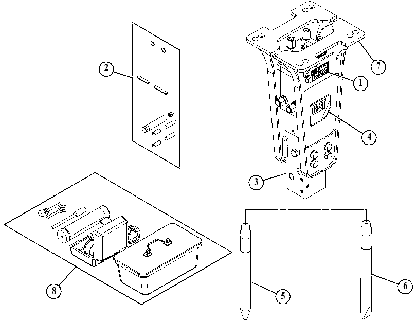 HAMMER AR-HYDRAULIC 5329101 CAT