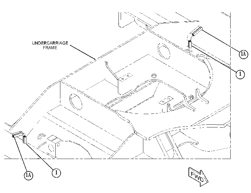 SEAL GP-UNDERCARRIAGE FRAME 5582157 CAT