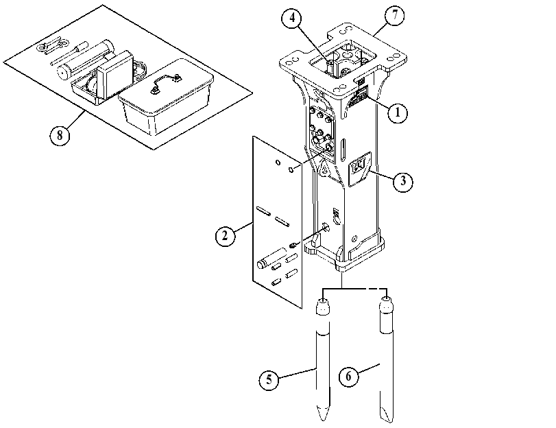 HAMMER AR-HYDRAULIC 5329202 CAT