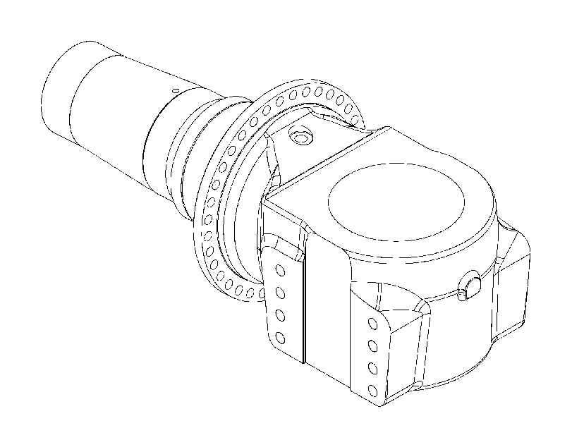 SPINDLE AS-FRONT 4240861 CAT