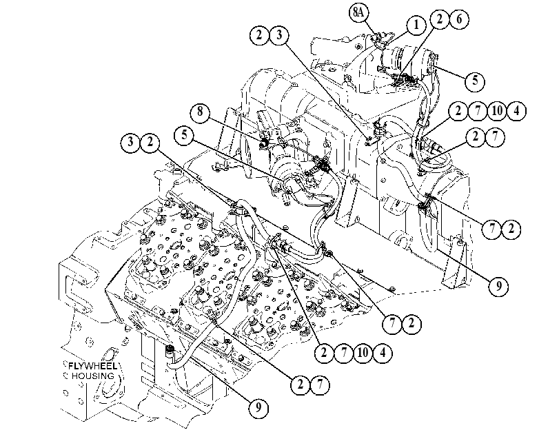 WIRING GP-AIR SHUTOFF 5699602 CAT