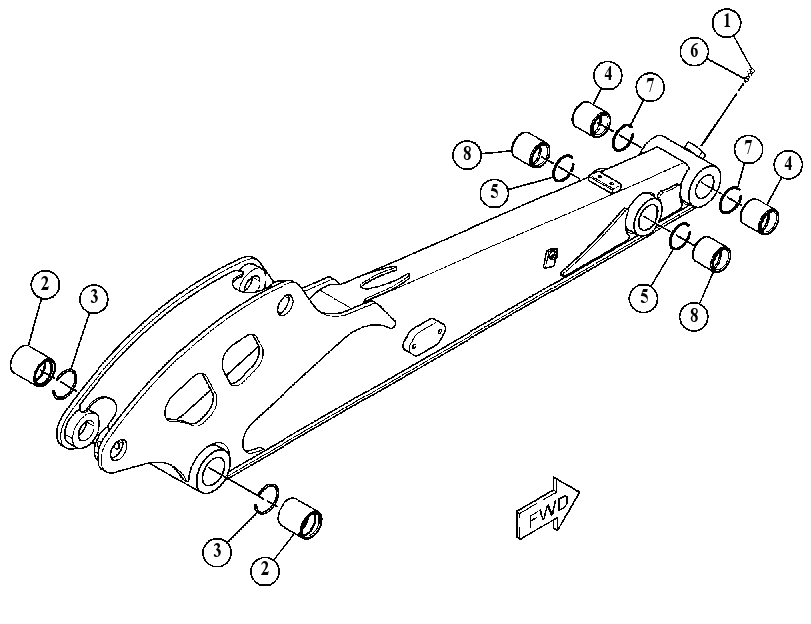 STICK & MOUNTING GP 4684826 CAT