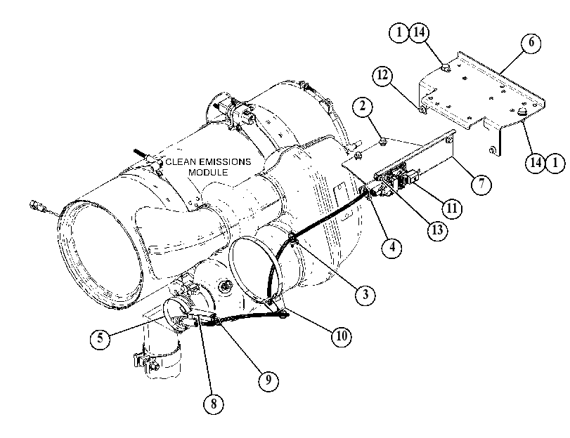 SENSOR GP-NITROGEN OXIDE 5771613 CAT