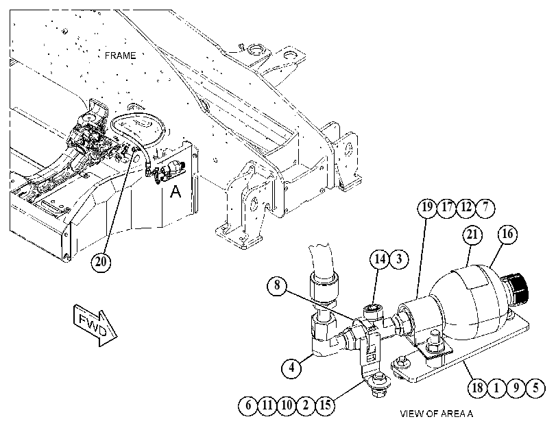 INSTALLATION AR-MACHINE 5674993 CAT