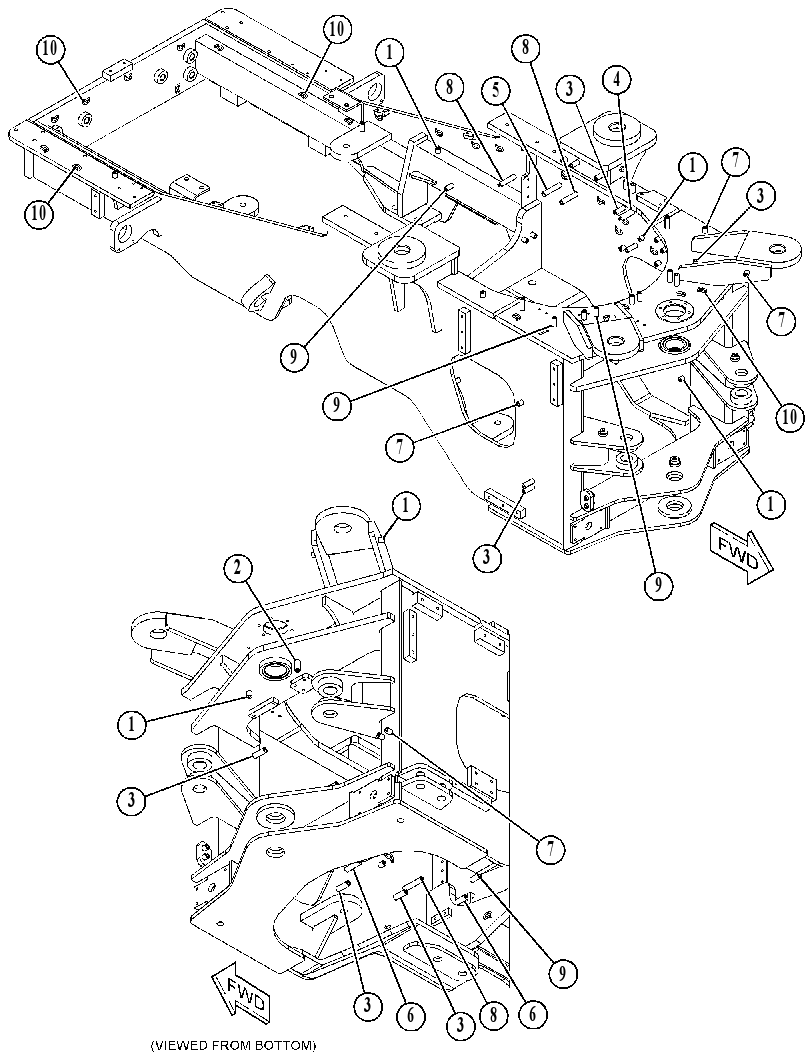 FRAME AS 5613585 CAT