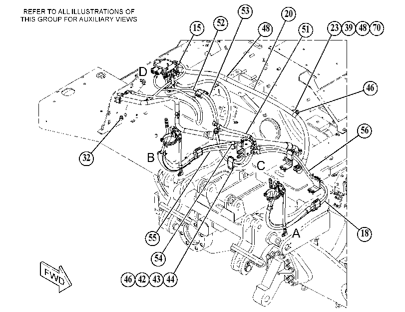 LINES GP-COUNTERWEIGHT 4501039 CAT