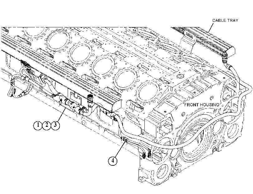 HARNESS GP-ENGINE 5112355 CAT