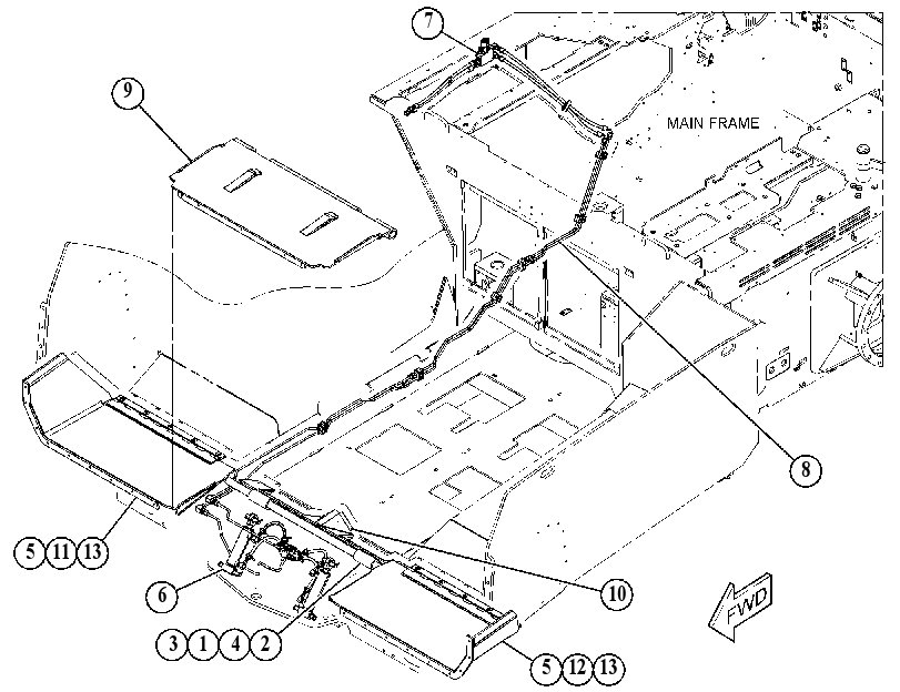 APRON GP 5034769 CAT