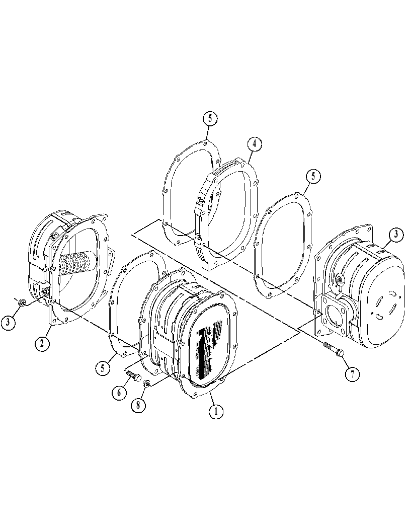 MUFFLER AS 4841206 CAT