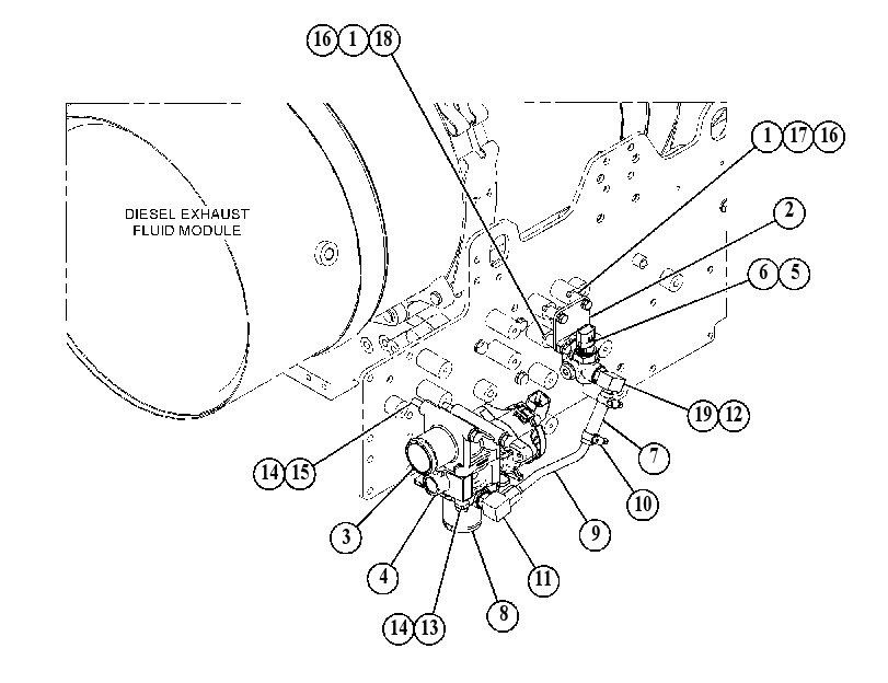 VALVE & MTG GP-AIR CONTROL 5357846 CAT