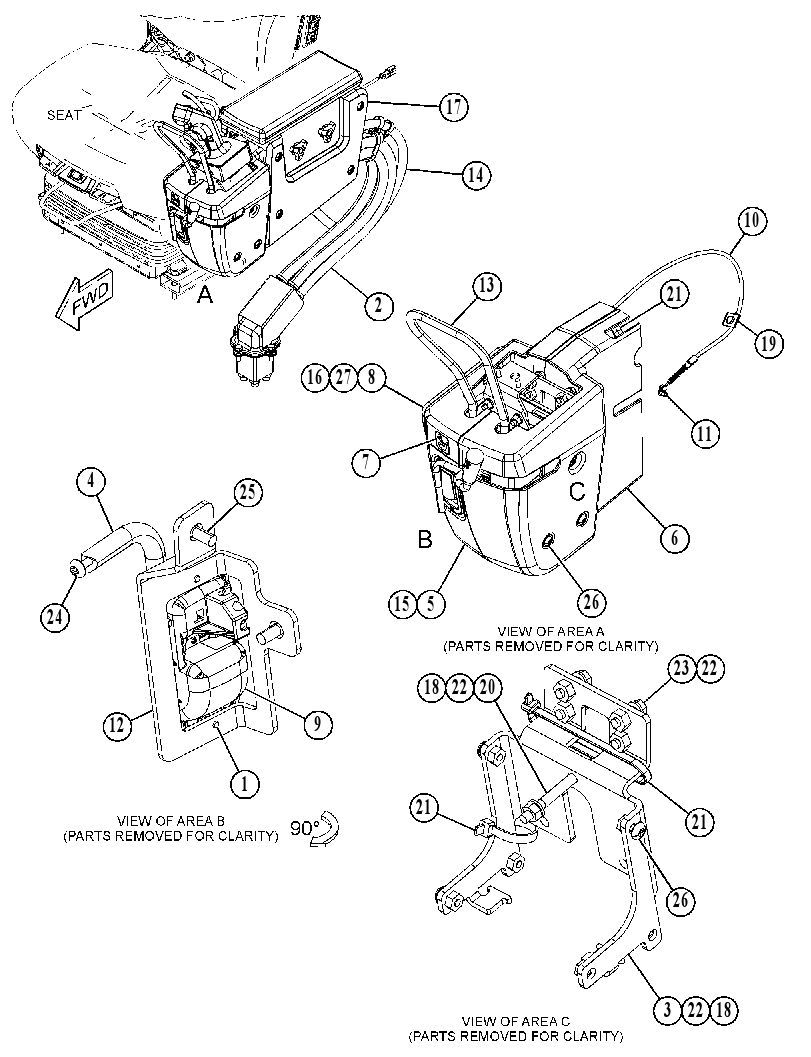 CONTROL & MTG GP-STEERING 5678461 CAT
