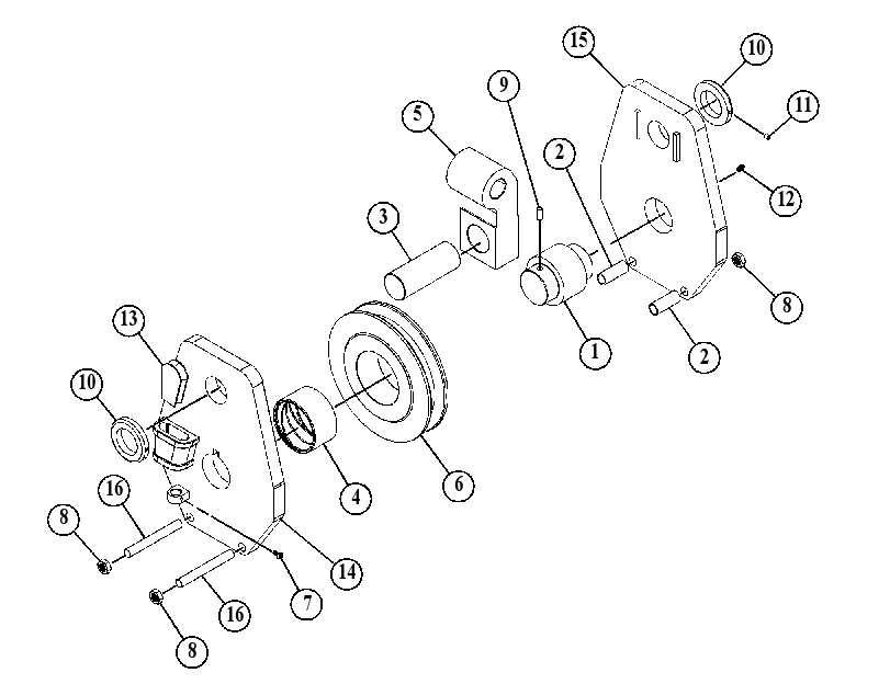 BLOCK GP-LOWER 5056767 CAT