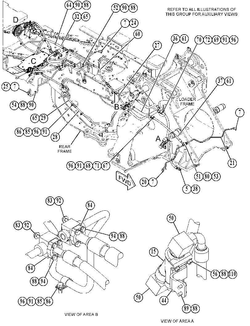 KIT-REAR AXLE LUBRICATION 5739133 CAT